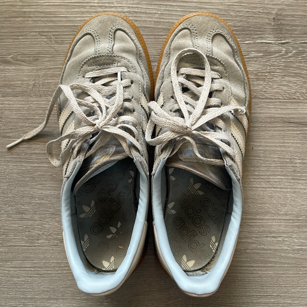 ADIDAS SPEZIAL REPOSH SIZE 5.5 PALE BLUE/ GRAY W GUM SOLE - Picture 3 of 5